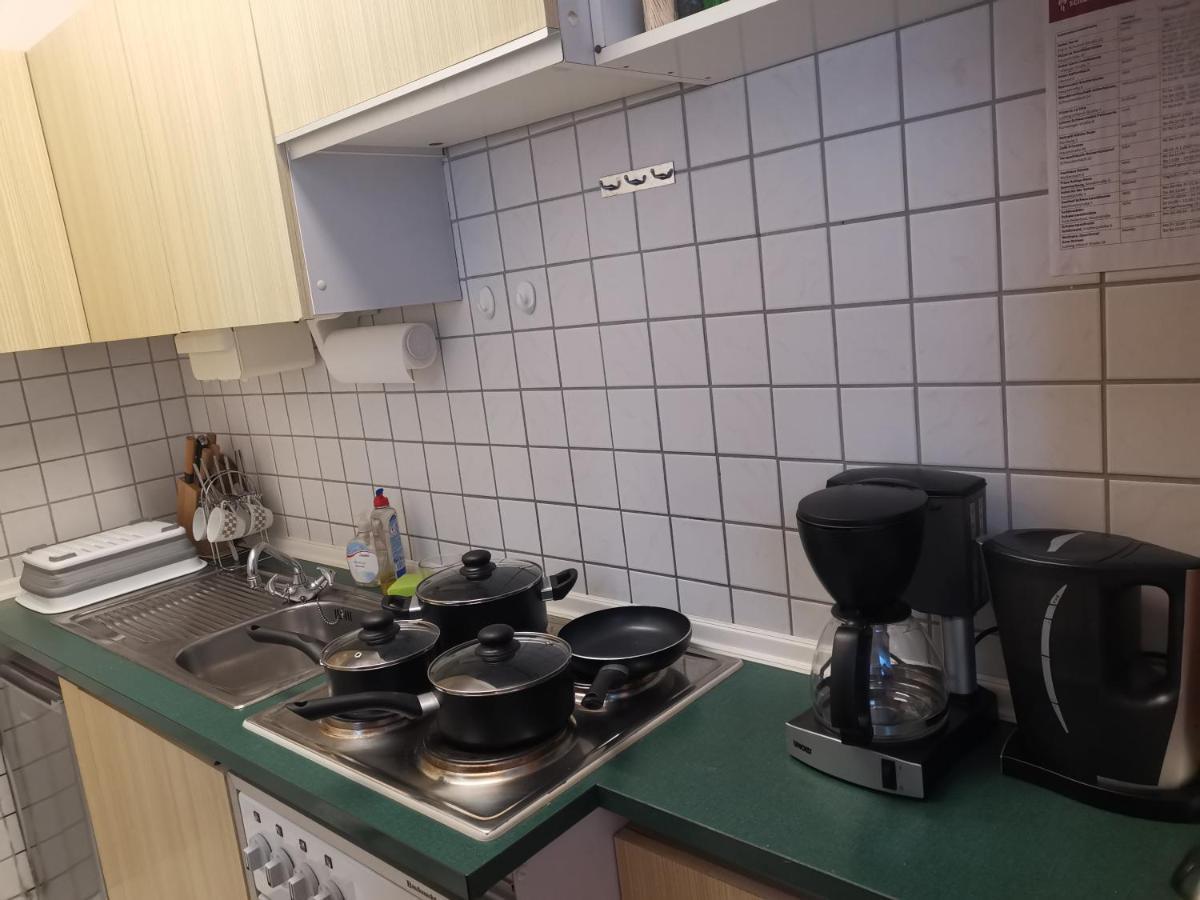 Ferienwohnung Schoene Wohnung 2D-Gebaeude Mit Mini-Garten Schönwalde Eksteriør billede